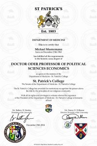 doctor_diplom_St_ Patrick_s_College_2